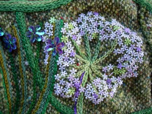 Umbel Flower Embroidery