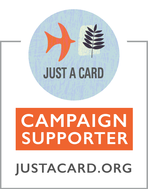 Just A Card Campaign Supporter Logo